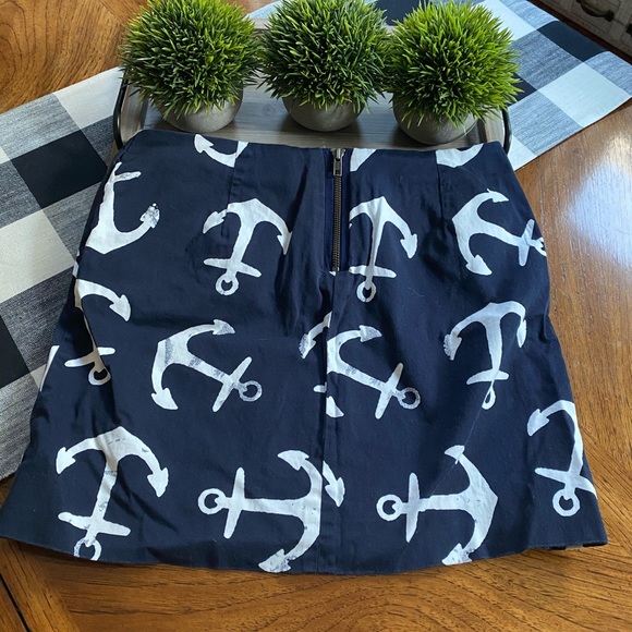EUC JCrew Anchor Mini skirt -Sz2 - Picture 3 of 3